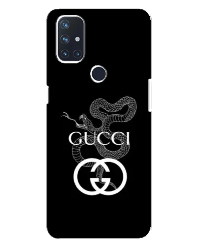Чехол для OnePlus Nord N10 5G с картинкой «Gucci — серебряная змея» Чехол для OnePlus Nord N10 5G с картинкой «Gucci — серебряная змея»