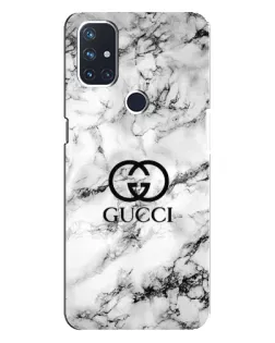 Чехол для OnePlus Nord N10 5G с картинкой «Gucci — мраморный шик» Чехол для OnePlus Nord N10 5G с картинкой «Gucci — мраморный шик»