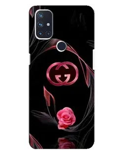 Чехол для OnePlus Nord N10 5G с картинкой «Gucci — неоновая роза» Чехол для OnePlus Nord N10 5G с картинкой «Gucci — неоновая роза»