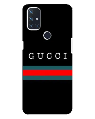Чехол для OnePlus Nord N10 5G с картинкой «Gucci — красный пояс» Чехол для OnePlus Nord N10 5G с картинкой «Gucci — красный пояс»