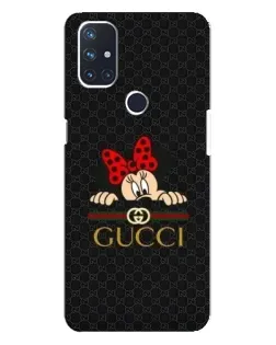 Чехол для OnePlus Nord N10 5G с картинкой «Минни Маус Gucci — черный» Чехол для OnePlus Nord N10 5G с картинкой «Минни Маус Gucci — черный»