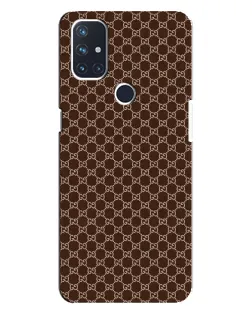 Чехол для OnePlus Nord N10 5G с картинкой «Gucci — шоколадная сетка» Чехол для OnePlus Nord N10 5G с картинкой «Gucci — шоколадная сетка»