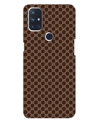 Чехол для OnePlus Nord N10 5G с картинкой «Gucci — шоколадная сетка» Чехол для OnePlus Nord N10 5G с картинкой «Gucci — шоколадная сетка»