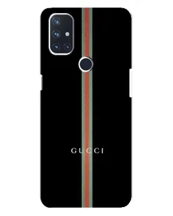 Чехол для OnePlus Nord N10 5G с картинкой «Gucci — строгая линия» Чехол для OnePlus Nord N10 5G с картинкой «Gucci — строгая линия»