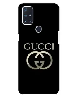 Чехол для OnePlus Nord N10 5G с картинкой «Gucci — золото на черном» Чехол для OnePlus Nord N10 5G с картинкой «Gucci — золото на черном»