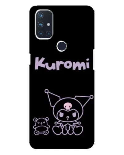 Чехол для OnePlus Nord N10 5G с картинкой «Kuromi — черный минимализм» Чехол для OnePlus Nord N10 5G с картинкой «Kuromi — черный минимализм»