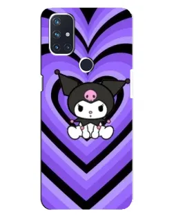 Чехол для OnePlus Nord N10 5G с картинкой «Kuromi и фиолетовые сердца» Чехол для OnePlus Nord N10 5G с картинкой «Kuromi и фиолетовые сердца»