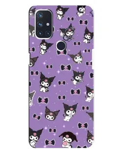 Чехол для OnePlus Nord N10 5G с картинкой «Kuromi — паттерн» Чехол для OnePlus Nord N10 5G с картинкой «Kuromi — паттерн»