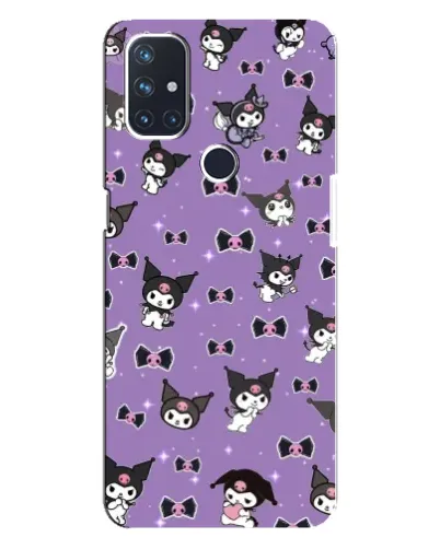 Чехол для OnePlus Nord N10 5G с картинкой «Kuromi — паттерн» Чехол для OnePlus Nord N10 5G с картинкой «Kuromi — паттерн»