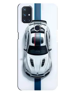 Чехол для OnePlus Nord N10 5G с картинкой «Вид сверху — BMW M» Чехол для OnePlus Nord N10 5G с картинкой «Вид сверху — BMW M»