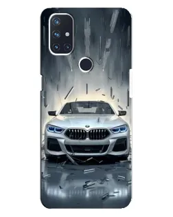 Чехол для OnePlus Nord N10 5G с картинкой «BMW в свете фар»