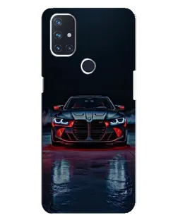 Чехол для OnePlus Nord N10 5G с картинкой «BMW на мокрой дороге»