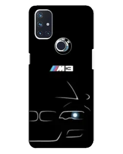 Чехол для OnePlus Nord N10 5G с картинкой «Минималистичный принт BMW M3»