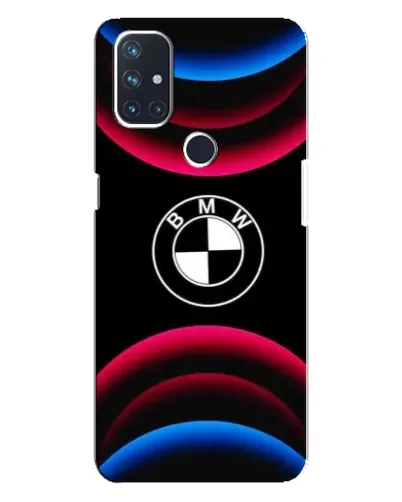 Чехол для OnePlus Nord N10 5G с картинкой «Логотип BMW и неоновые дуги» Чехол для OnePlus Nord N10 5G с картинкой «Логотип BMW и неоновые дуги»