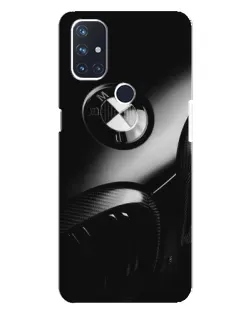 Чехол для OnePlus Nord N10 5G с картинкой «Эмблема BMW — макро»