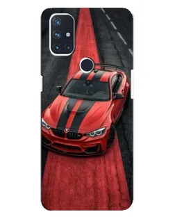 Чехол для OnePlus Nord N10 5G с картинкой «BMW на красной дорожке»