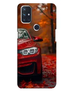Чехол для OnePlus Nord N10 5G с картинкой «Осенняя BMW M4»