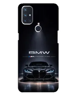 Чохол для OnePlus Nord N10 5G з картинкою «BMW крізь нічне місто»