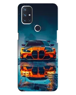 Чохол для OnePlus Nord N10 5G з картинкою «BMW — золота емблема»
