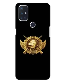 Чохол для OnePlus Nord N10 5G з картинкою «PUBG — помаранчевий градієнт»