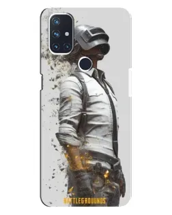 Чехол для OnePlus Nord N10 5G с картинкой «PUBG — боец в пыли»