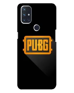 Чехол для OnePlus Nord N10 5G с картинкой «PUBG — рамка лого»