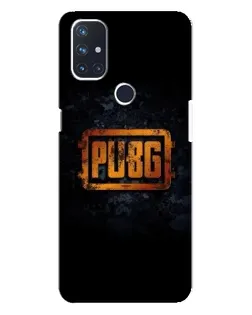 Чехол для OnePlus Nord N10 5G с картинкой «PUBG — золотой логотип»