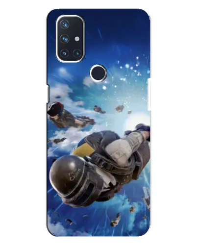 Чехол для OnePlus Nord N10 5G с картинкой «Десант PUBG — прыжок» Чехол для OnePlus Nord N10 5G с картинкой «Десант PUBG — прыжок»