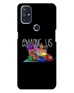 Чохол для OnePlus Nord N10 5G з картинкою «Логотип Among Us»