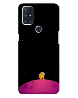 Чохол для OnePlus Nord N10 5G з картинкою «Самотній герой на планеті»