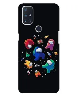 Чехол для OnePlus Nord N10 5G с картинкой «Among Us космос»