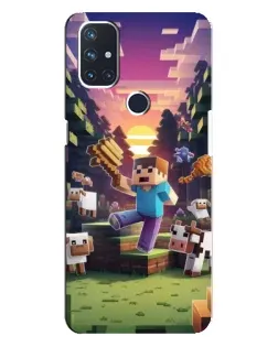 Чохол для OnePlus Nord N10 5G з картинкою «Стів на фермі»