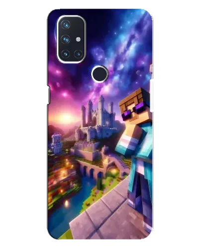 Чехол для OnePlus Nord N10 5G с картинкой «Стив и космос» Чехол для OnePlus Nord N10 5G с картинкой «Стив и космос»