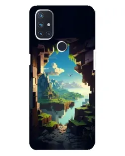 Чохол для OnePlus Nord N10 5G з картинкою «Вид з печери» Чохол для OnePlus Nord N10 5G з картинкою «Вид з печери»