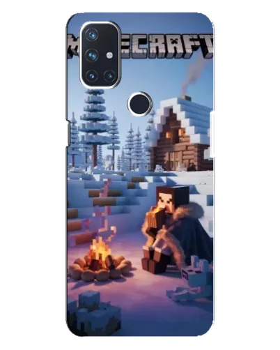 Чехол для OnePlus Nord N10 5G с картинкой «Зимний Minecraft» Чехол для OnePlus Nord N10 5G с картинкой «Зимний Minecraft»