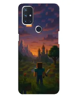 Чохол для OnePlus Nord N10 5G з картинкою «Стів біля вежі» Чохол для OnePlus Nord N10 5G з картинкою «Стів біля вежі»