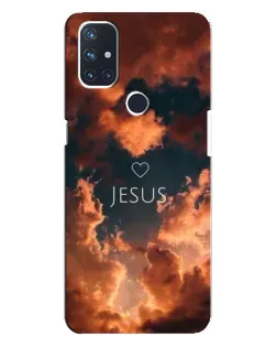 Чохол для OnePlus Nord N10 5G з картинкою «Сяйво Імені Jesus»