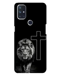 Чохол для OnePlus Nord N10 5G з картинкою «Лев та Хрест»