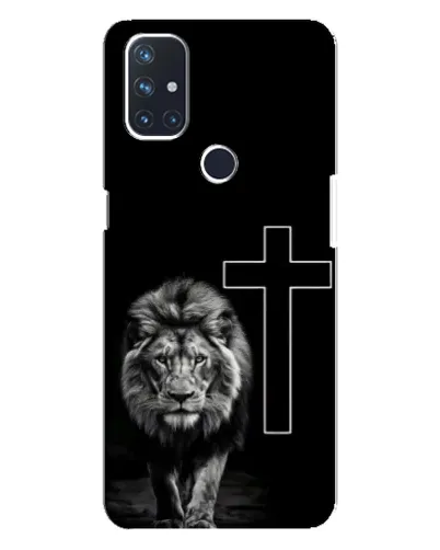 Чехол для OnePlus Nord N10 5G с картинкой «Лев и Крест»