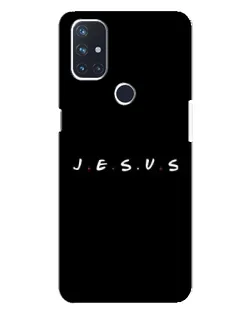Чехол для OnePlus Nord N10 5G с картинкой «Точки веры J.E.S.U.S.»