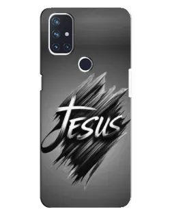 Чехол для OnePlus Nord N10 5G с картинкой «Надпись Jesus Graffiti»