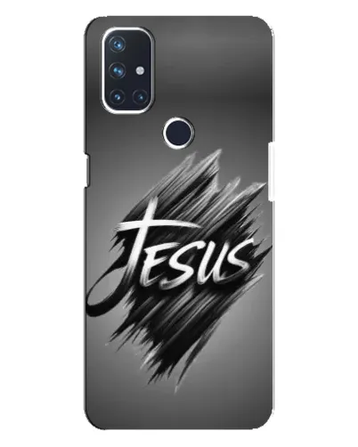 Чехол для OnePlus Nord N10 5G с картинкой «Надпись Jesus Graffiti»
