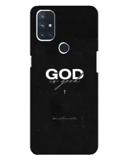 Чехол для OnePlus Nord N10 5G с картинкой «GOD — Бог над всем»
