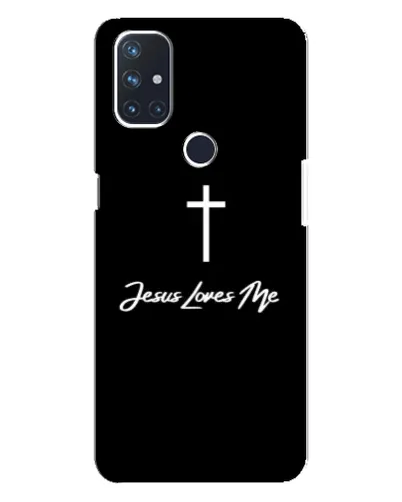 Чехол для OnePlus Nord N10 5G с картинкой «Иисус любит тебя»