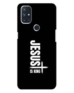 Чехол для OnePlus Nord N10 5G с картинкой «Вертикаль веры Jesus»