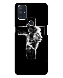 Чехол для OnePlus Nord N10 5G с картинкой «Сияющий крест Jesus»
