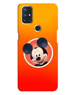 Чохол для OnePlus Nord N10 5G з картинкою «Mickey в колі»