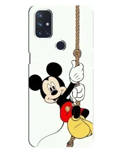 Чохол для OnePlus Nord N10 5G з картинкою «Mickey на канаті»