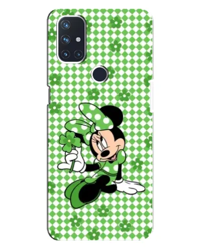 Чохол для OnePlus Nord N10 5G з картинкою «Mickey в клітинку»