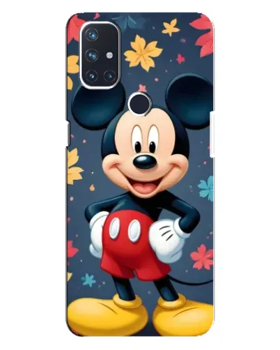 Чохол для OnePlus Nord N10 5G з картинкою «Осінній Mickey Mouse»